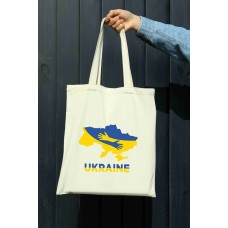 Шопер бежевий «Слава Україні»